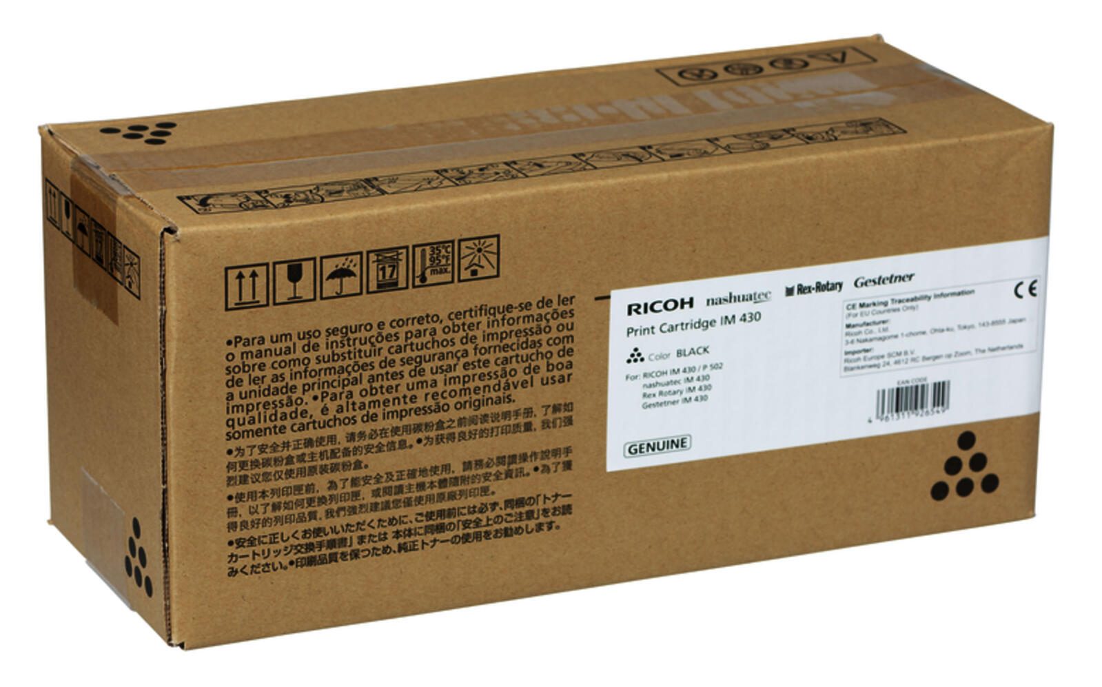 RICOH Original Toner IM430 schwarz RICOH Original Toner IM430 schwarz
